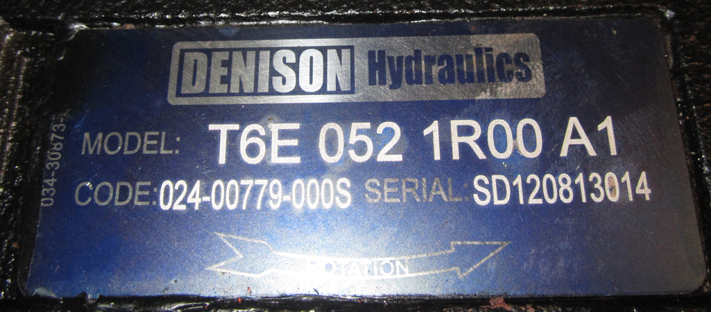 DENISON T6E Hyd. Pump for immediate Sale