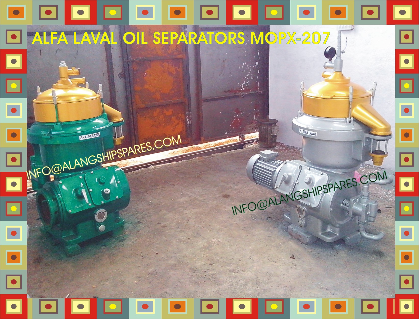 For Sale: Alfa Laval MOPX-207 oil purifier, Alfa Laval MAPX-207, Marine oil purifier