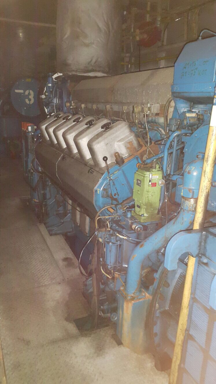 For Sale: CUMMINS WARTSILA 12V200 GENSETS 4 PCS
