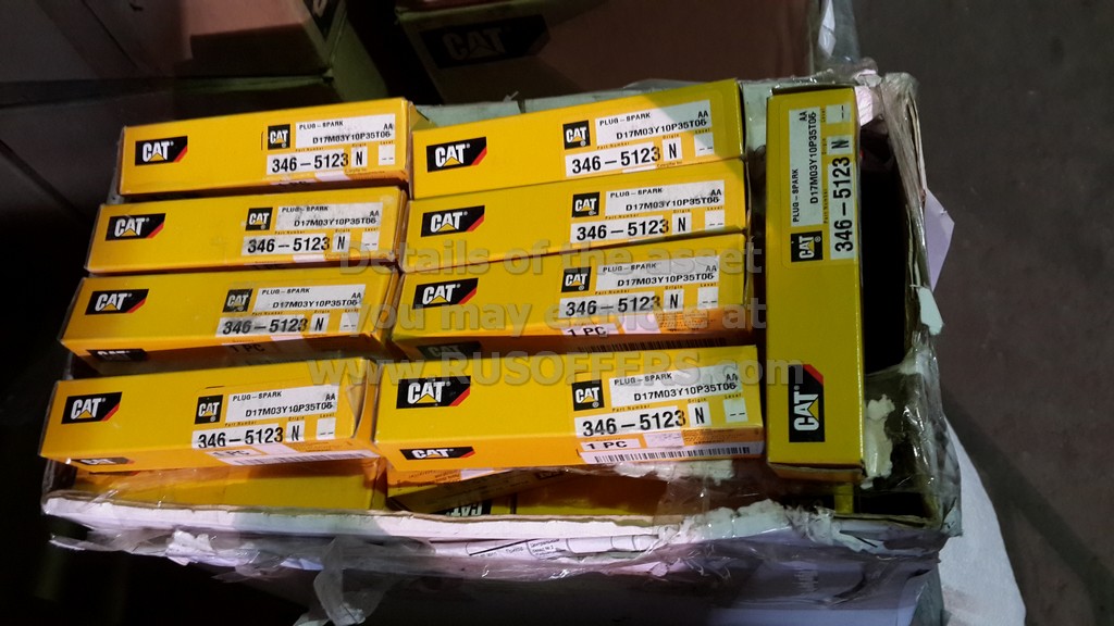 For sale FCA RUSSIA: Excess stock lot of aftermarket unused OEM CAT G3520C Spark Plugs Filters Pistons