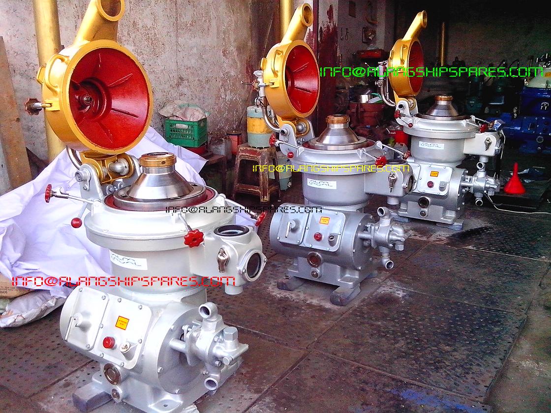 For Sale: Reconditioned Alfa Laval oil purifier, oil separators,  Alfa Laval spare parts