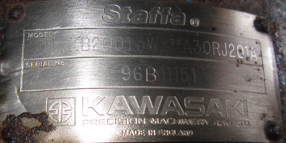 STAFFA HMKB 200 Hyd. Motor for immediate sale