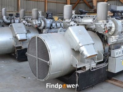 3 x MTU 12V 396 genset 950kVA 400V 50Hz only 950RH