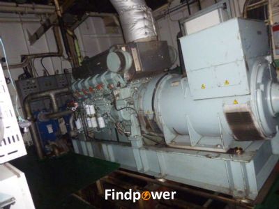 For Sale :USED D.G. Set: MITSUBISHI 1000 KVA 