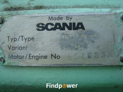 Scania DS 14 48 Engine