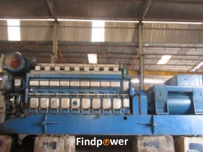 Wartsila 9R32LN, 3 MW Generator, 2001 Manufacturing 